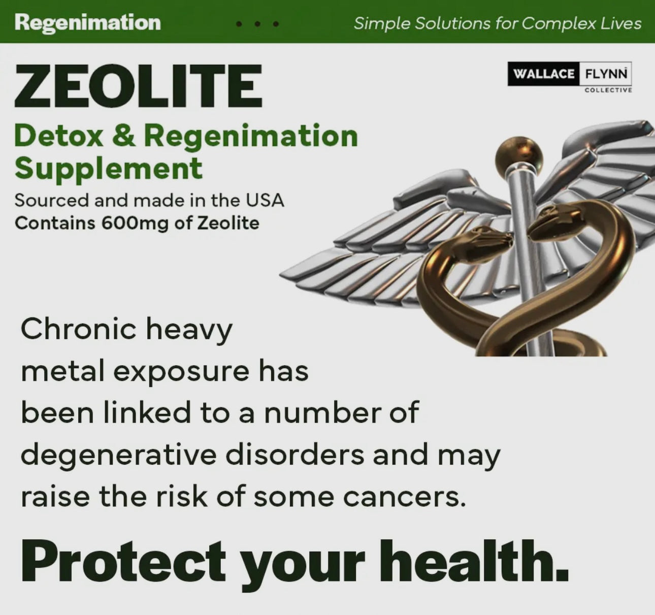 ZEOLITE Heavy Metal Detox